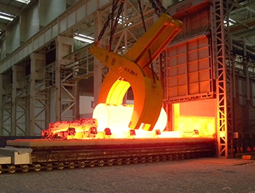 Heating furnace for nuclear power special trolley